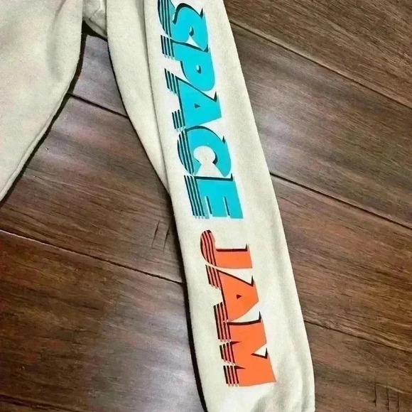 Space Jam Tune Squad Stay Tuned Unisex Hoodie Sweatshirt Size Small - Picture 3 of 5